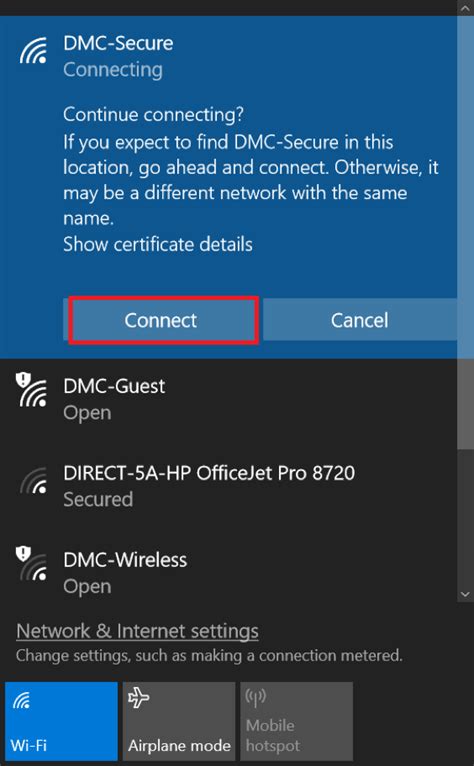 DMC Security Login .